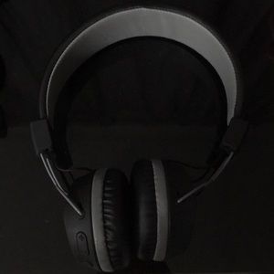 Slightly used Jlab wireless blue tooth headphones